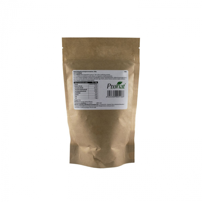 Faina integrala BIO de quinoa FARA GLUTEN, 250g [3]