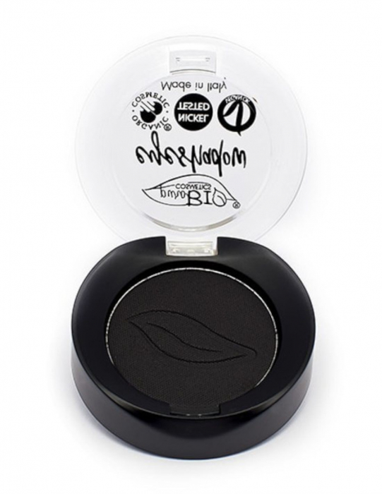 Fard pleoape mat Negru n.04 - PuroBio Cosmetics [1]