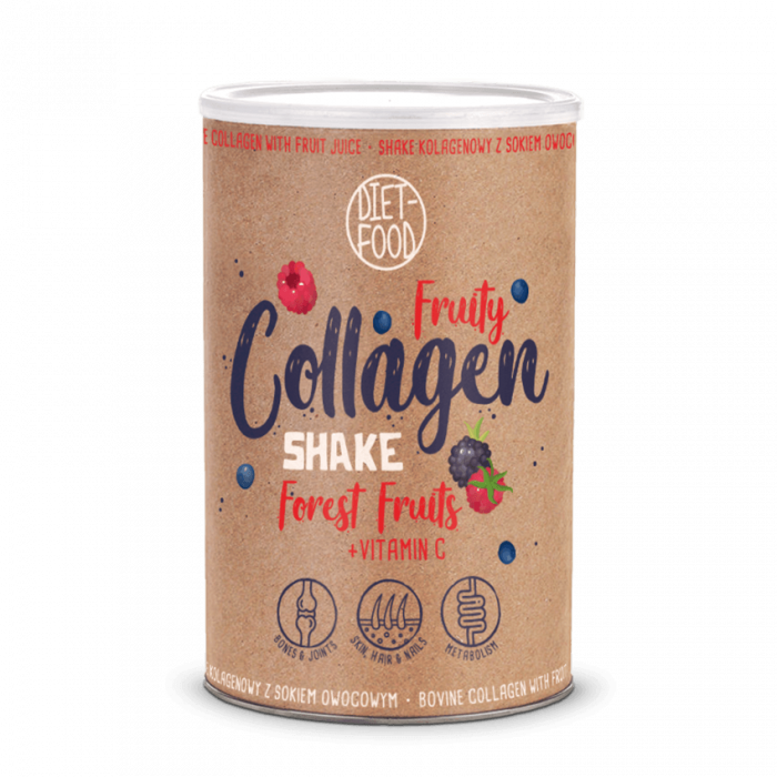 Fruity Colagen Shake Fructe de padure 300g