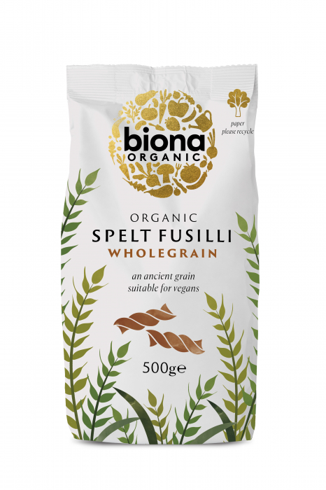 Fusilli din grau spelta integral bio 500g Biona                                                      [1]