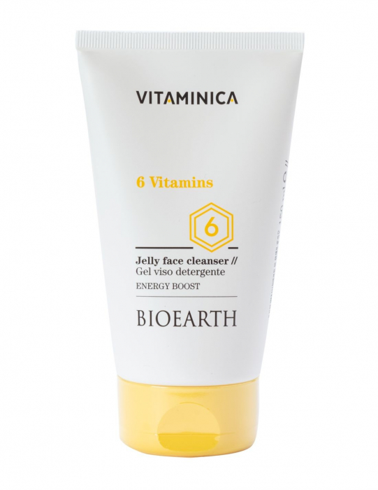 Gel de curățare față cu 6 vitamine, 150ml – Vitaminica Bioearth [1]