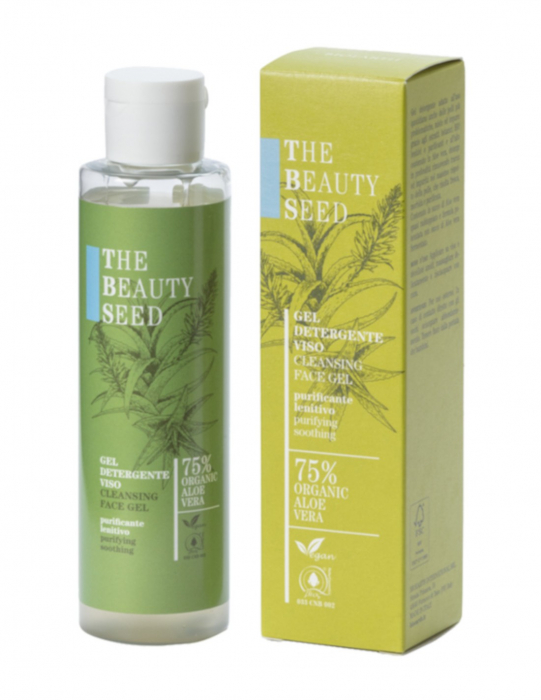 Gel de curățare față cu 75% aloe, 150ml - The Beauty Seed Bioearth [1]