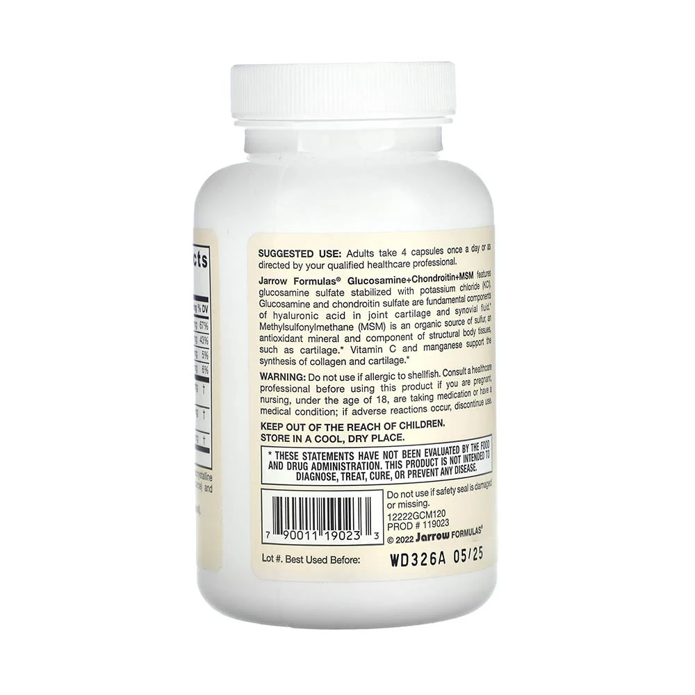 Glucosamine + Chondroitin + MSM, 120 capsule [3]
