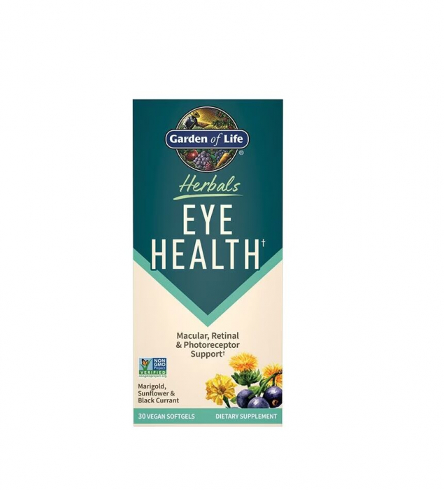 Herbals Eye Health, supliment pentru sănătatea ochilor, 30 de capsule moi [1]