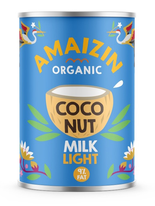 Lapte de cocos light 9%, BIO 400ml [1]