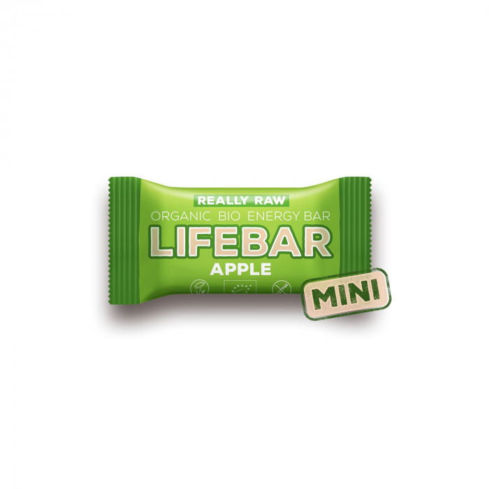 Lifebar baton cu mere raw BIO 25g