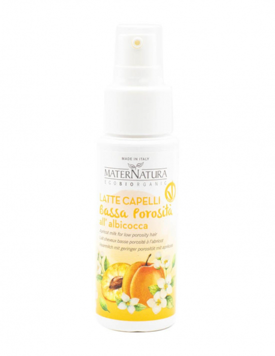 Loțiune păr porozitate scăzută cu ulei de caise, 50ml - Maternatura [1]