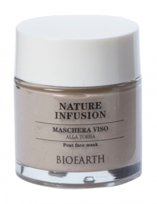Masca de fata cu turba, ten impur, gras, 100ml - Nature Infusion Bioearth [2]