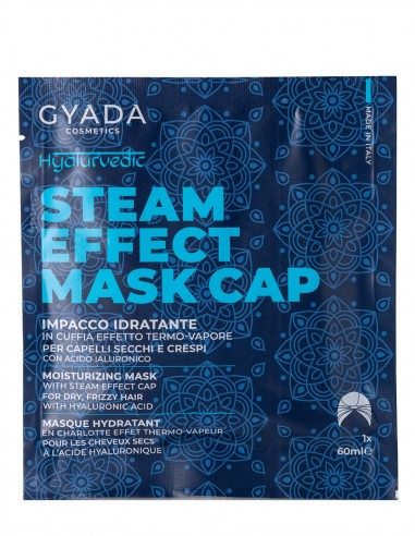 Mască de păr cu acid hialuronic tip cască cu efect termic – Hyalurvedic Gyada [1]