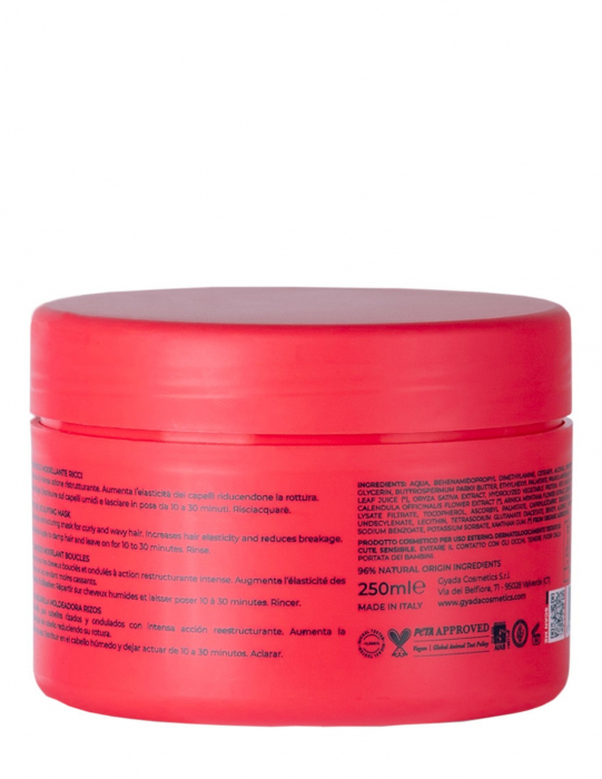 Mască modelare bucle păr creț cu proteine, 250ml – Gyada Cosmetics [2]