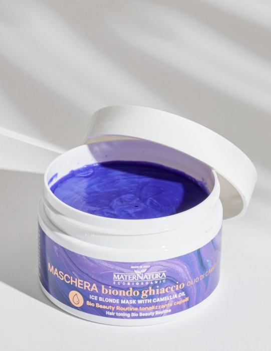Mască neutralizare tonuri de galben, 200ml - Maternatura [2]