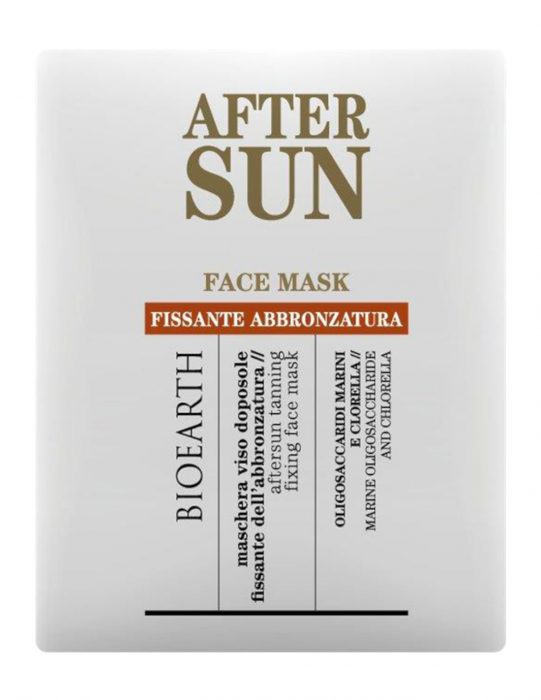Mască șervețel aftersun pentru fixarea bronzului - Bioearth Sun [1]