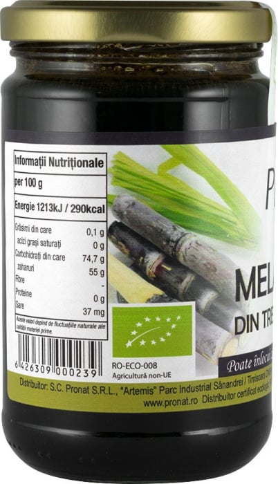 Melasa Bio din trestie de zahar, 400g [2]