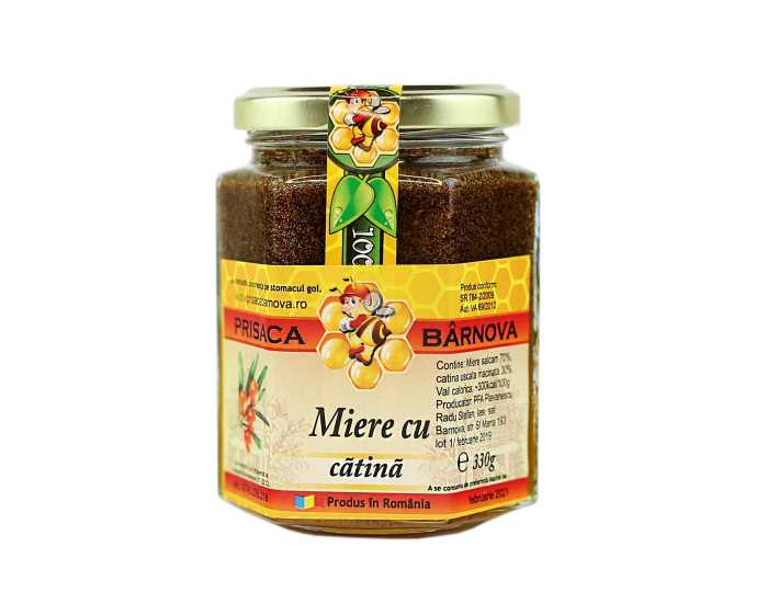Miere cu cătină uscată macinată, 350g [1]