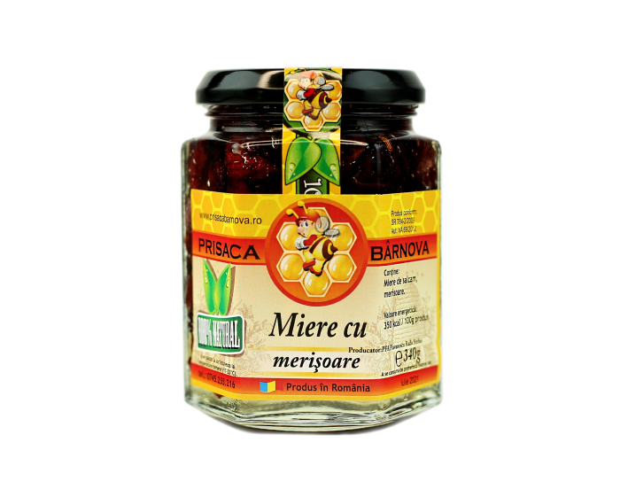 Miere cu merișoare, 330g [1]
