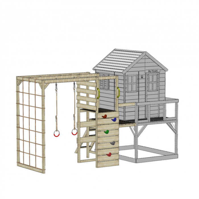 Modul de sport pentru casutele de gradina, Wendi Toys [4]