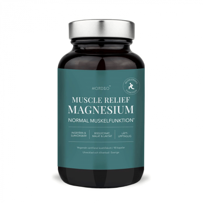 NORDBO - Muscle Relief Magnesium, 90 capsule [1]