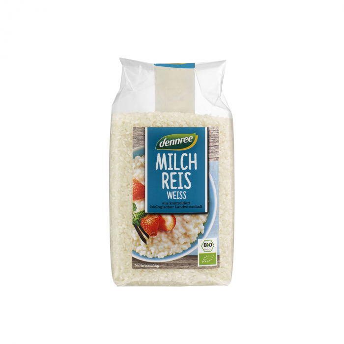 Orez alb pentru lapte Dennree 500g [1]