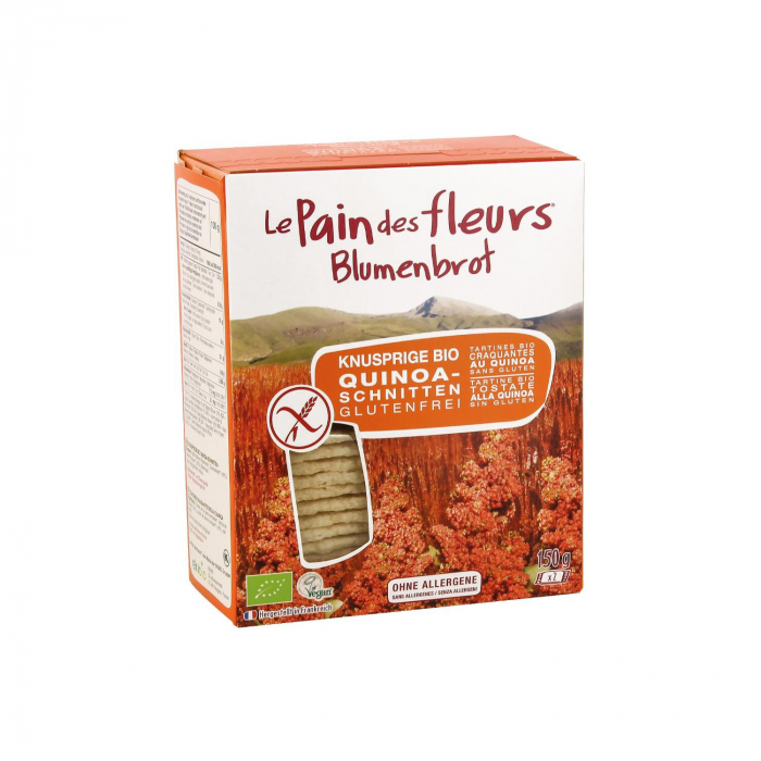 Paine BIO cu quinoa FARA GLUTEN Blumenbrot 150g