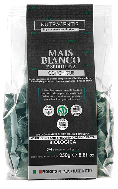 Paste din faina de porumb alb cu turmeric si piper bio fara gluten, 250g Nutracentis [3]