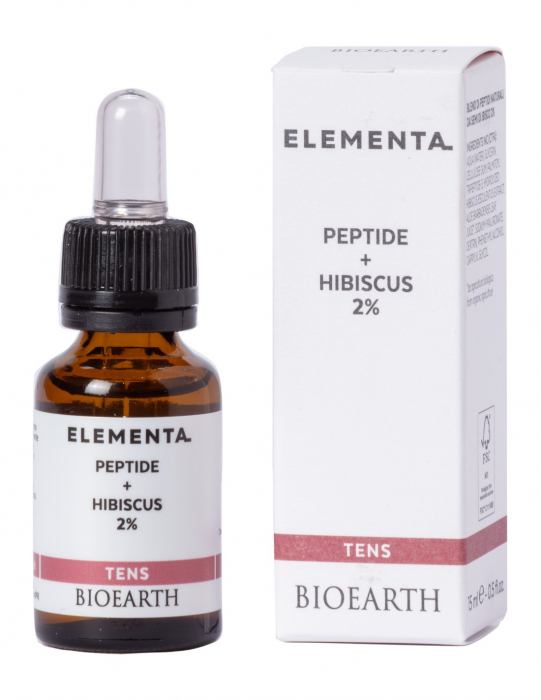 Peptide si Hibiscus Beauty Booster, 15ml - Elementa Bioearth [1]