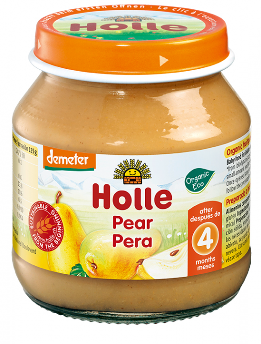 Piure de pere BIO, 125g [1]