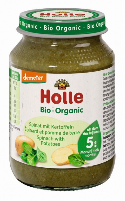Piure de spanac si cartofi BIO, 190 g [1]