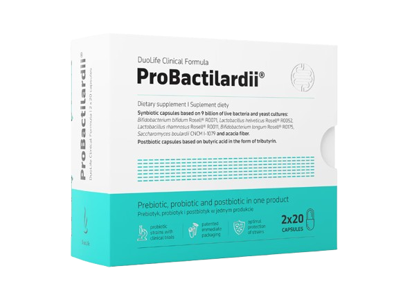 ProBactilardii® - Supliment alimentar pentru menținerea echilibrului florei intestinale [1]