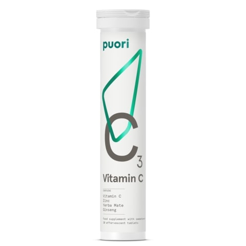 Puori C3 – Vitamina C 500mg – 20 Comprimate Efervescente [1]