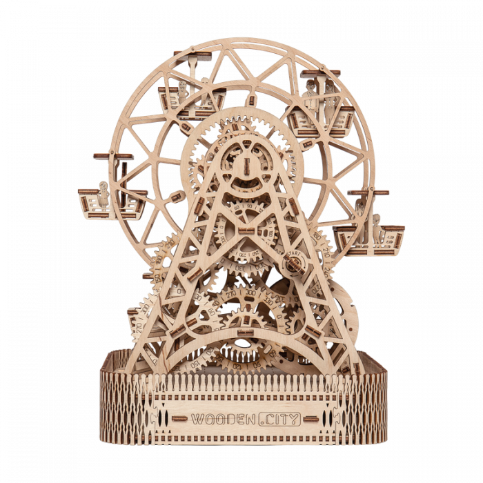 Puzzle 3D din lemn - Ferris Wheel [7]