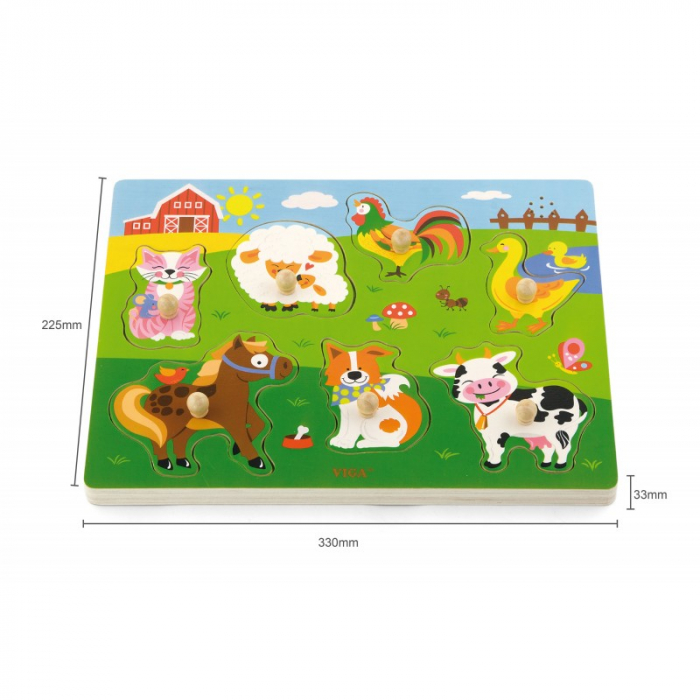 Puzzle cu sunete - animale [5]