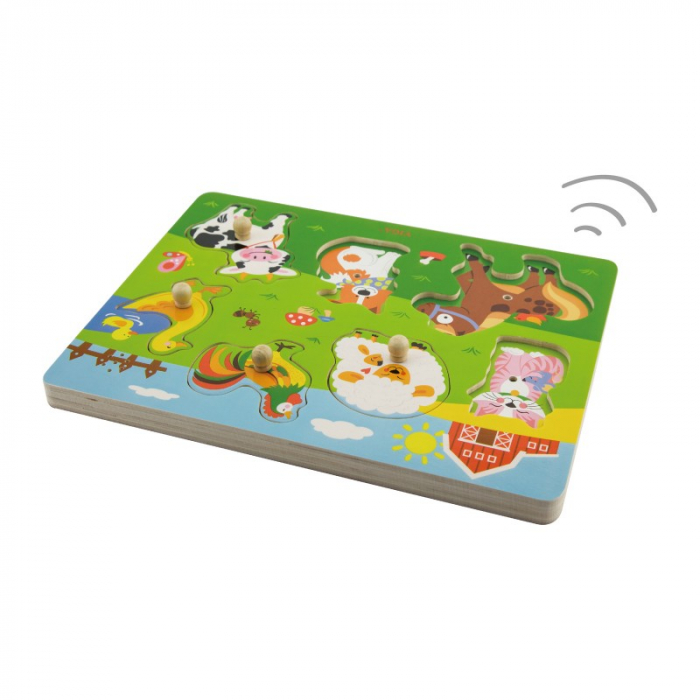 Puzzle cu sunete - animale [3]
