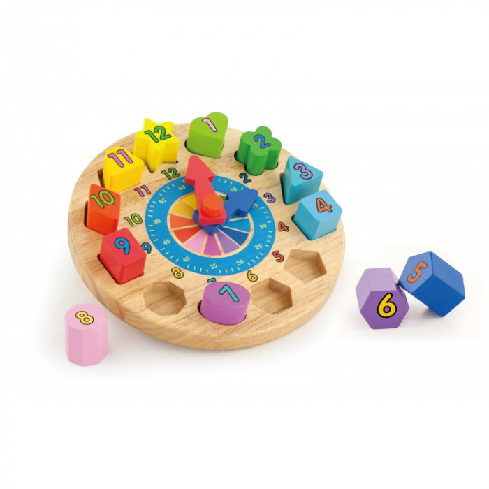 Puzzle sortator cu ceas [4]