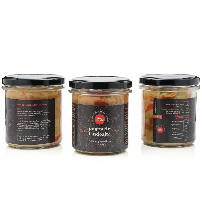 Salată de gogonele în sos de muștar, 300 g [2]