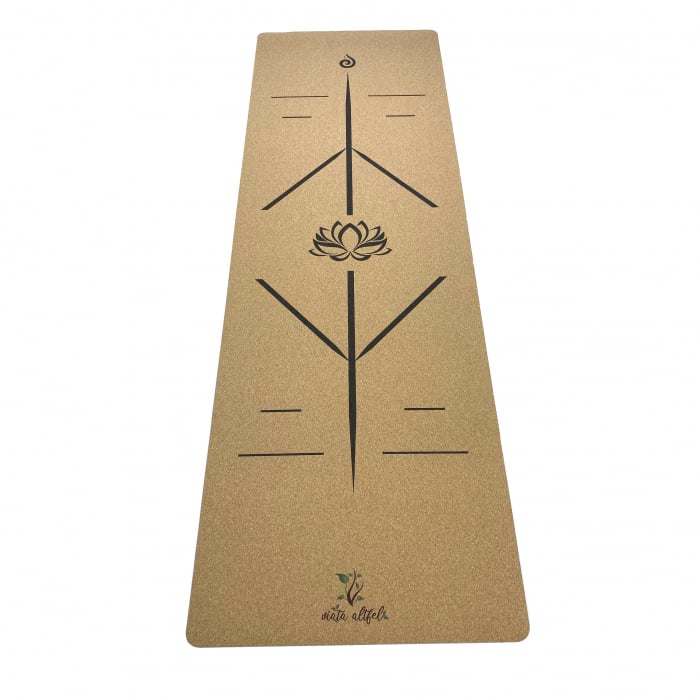 Saltea Yoga din pluta naturala Lotus 1830 x 610 x 4mm