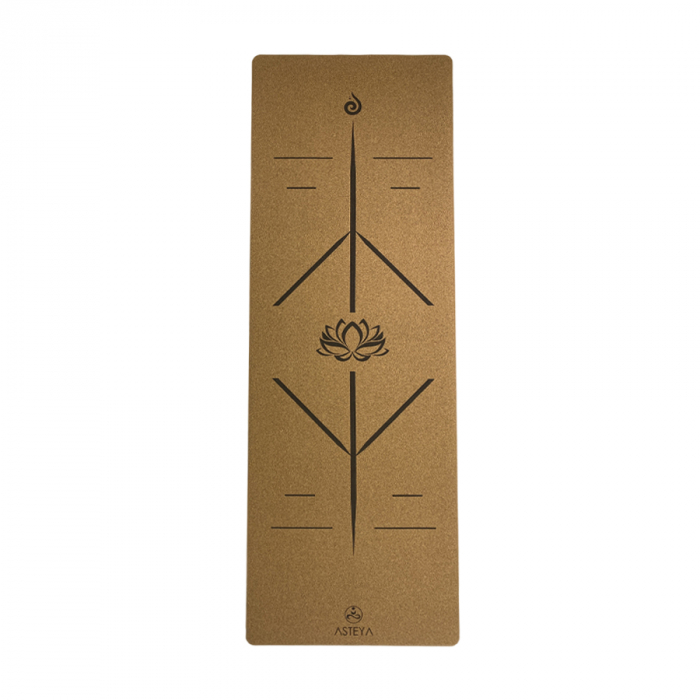 Saltea Yoga Lotus din pluta naturala si TPE 1830 x 610 x 5mm [3]