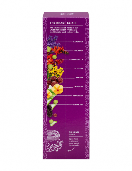 Sampon ayurvedic scalp sensibil Lavender Sensitive, 200ml - Khadi [3]