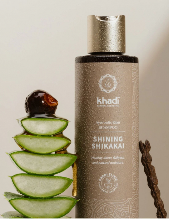 Sampon cu shikakai, hidratare si stralucire, 200ml - Khadi [3]