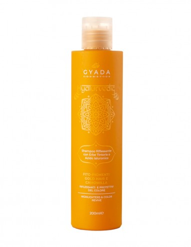 Șampon revitalizare culoare păr blond, 200ml – Hyalurvedic Gyada [1]