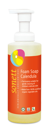 Sapun Lichid BIO Spumant Cu Galbenele pentru Copii 200Ml Sonett [1]