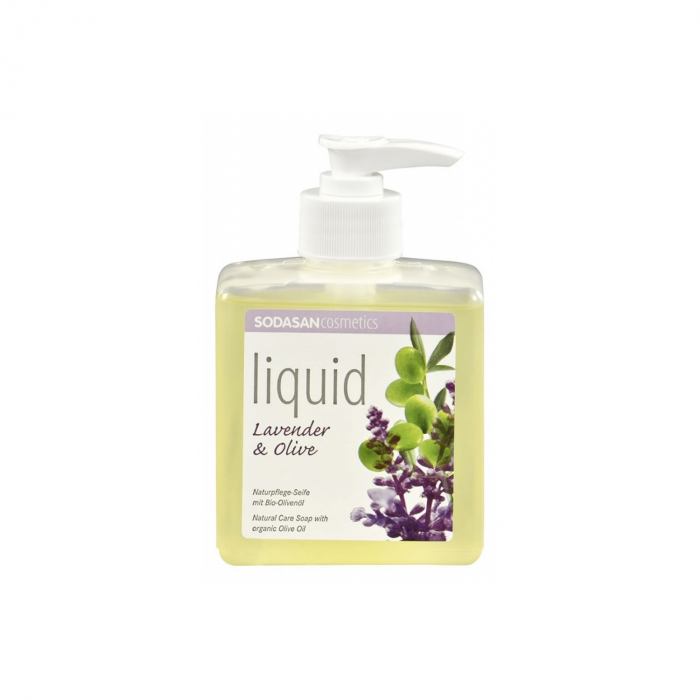 Sapun lichid/gel de dus BIO lavanda -masline 300 ml [1]