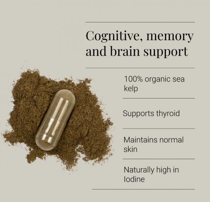 Sea Kelp, 500mg - 90 de capsule [2]