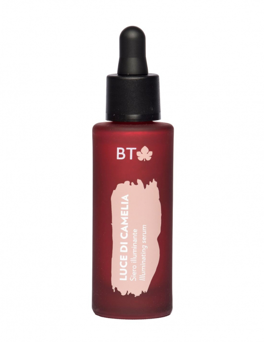 Ser de față iluminant cu camelia, 30ml – Biofficina [2]