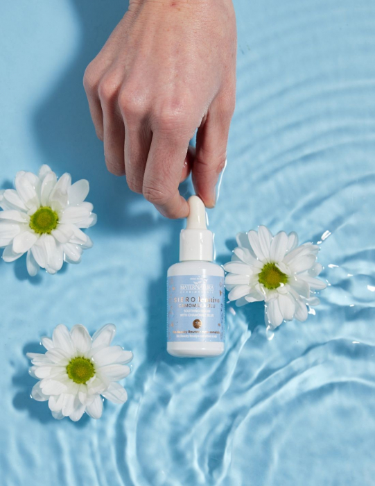Ser pentru scalp cu mușețel albastru, 30ml - Maternatura [4]