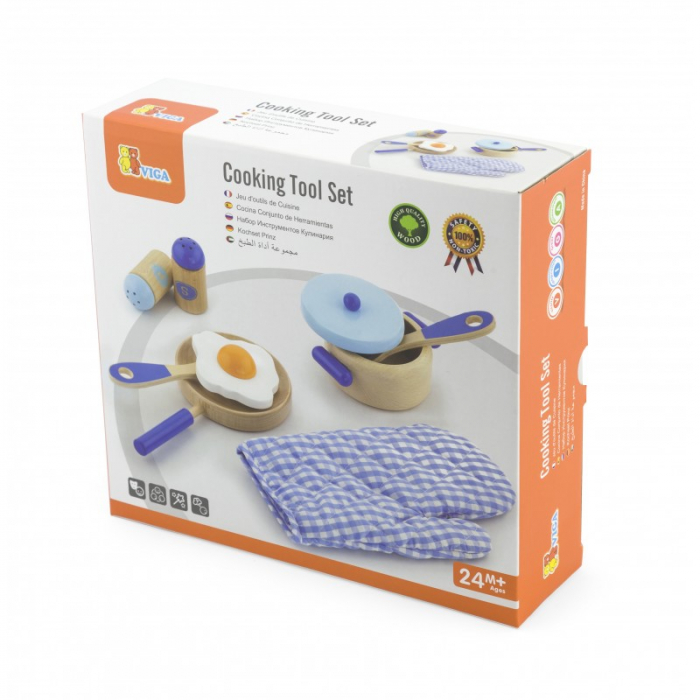 Set accesorii pentru gatit - albastru [6]