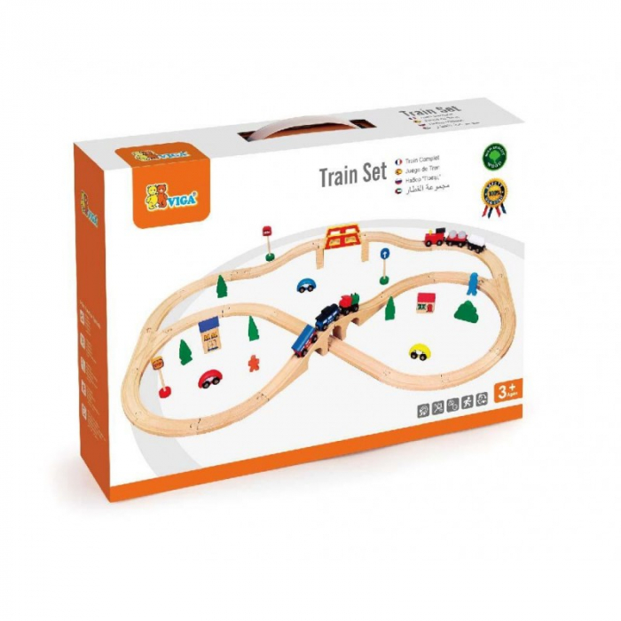 Set de trenulete din 49 de piese [3]
