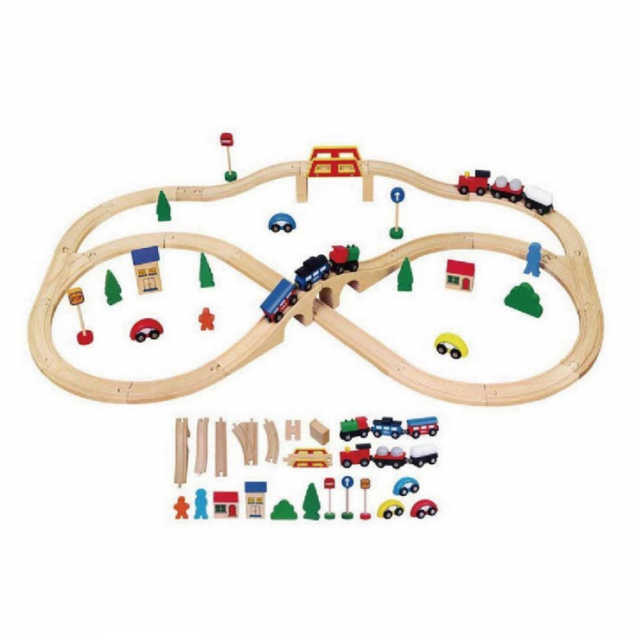 Set de trenulete din 49 de piese [4]