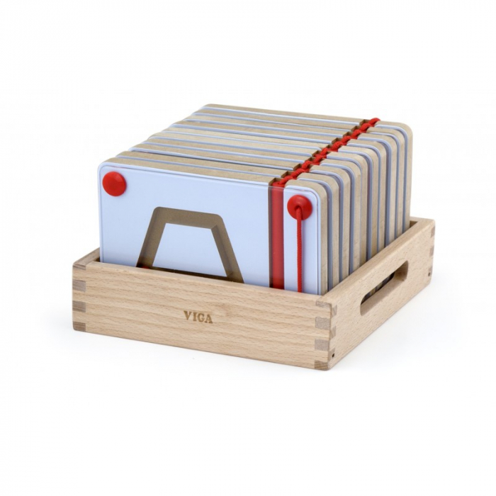 Set magnetic de scriere - Forme geometrice [2]