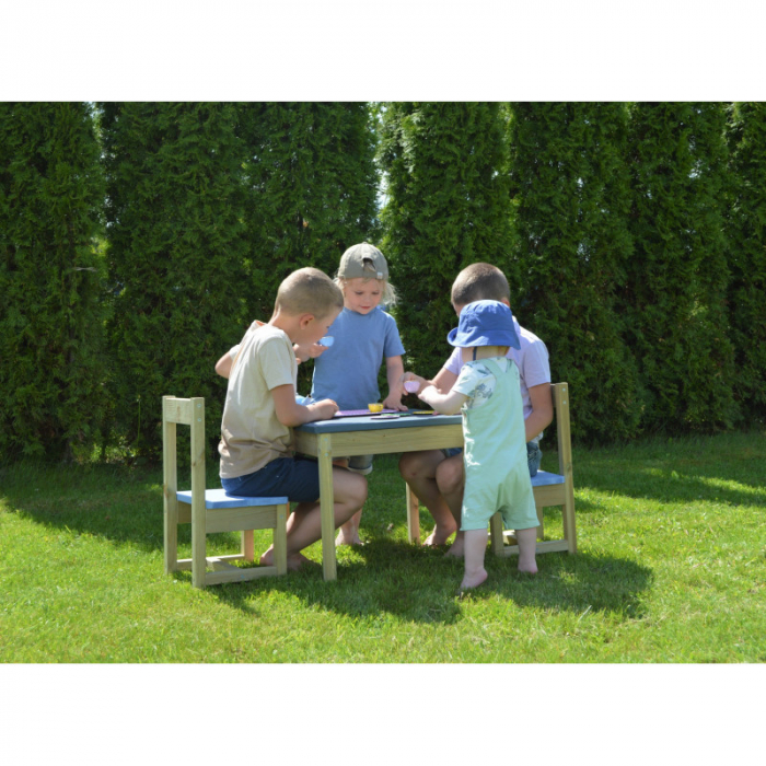 Set masa si scaune de gradina pentru copii (T4), Wendi Toys [4]