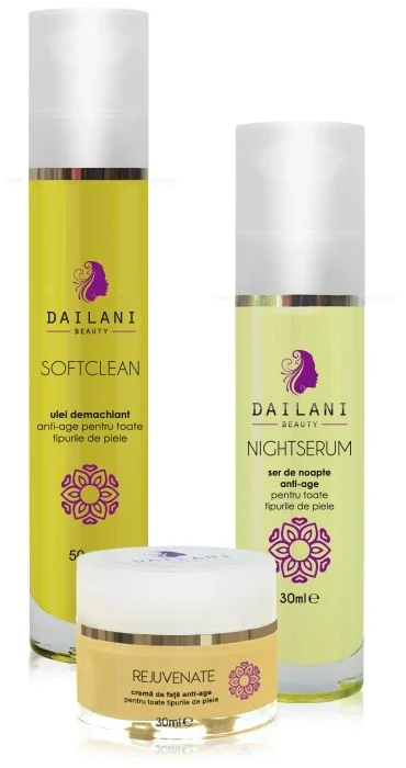 Set produse de îngrijire (Ulei demachiant, cremă antirid, serul regenerator) [2]